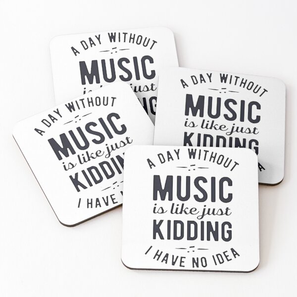 Item preview, A DAY WITHOUT MUSIC designed and sold by Marakstore.