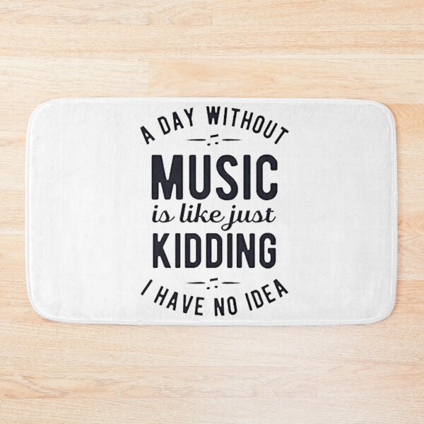 Item preview, A DAY WITHOUT MUSIC designed and sold by Marakstore.