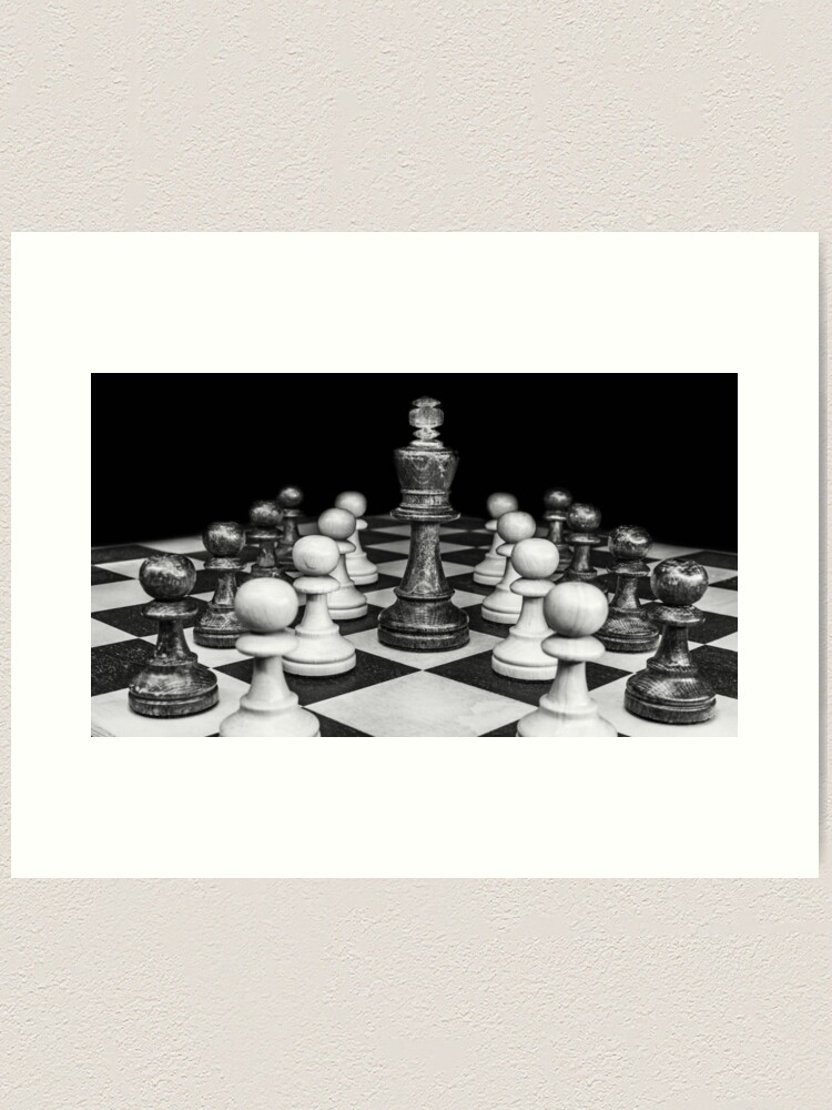 Robot Alien Playing Chess - Lichess Down Image Art Print for Sale by  GambitChess