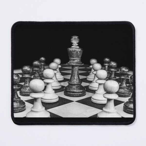 Item preview, Chess king and pawn army art designed and sold by GambitChess.