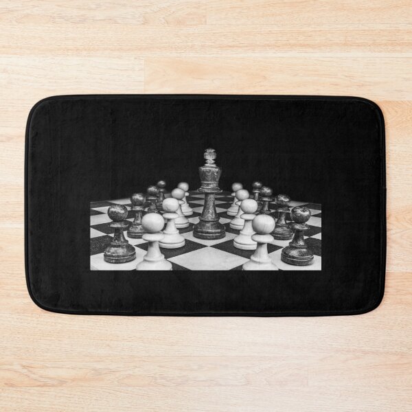 Item preview, Chess king and pawn army art designed and sold by GambitChess.