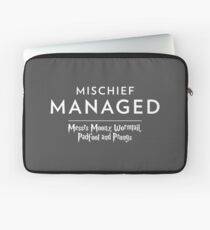 Mischief Managed Laptop Sleeve