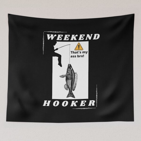 Item preview, funny fishing slogan designed and sold by vidyaroul.