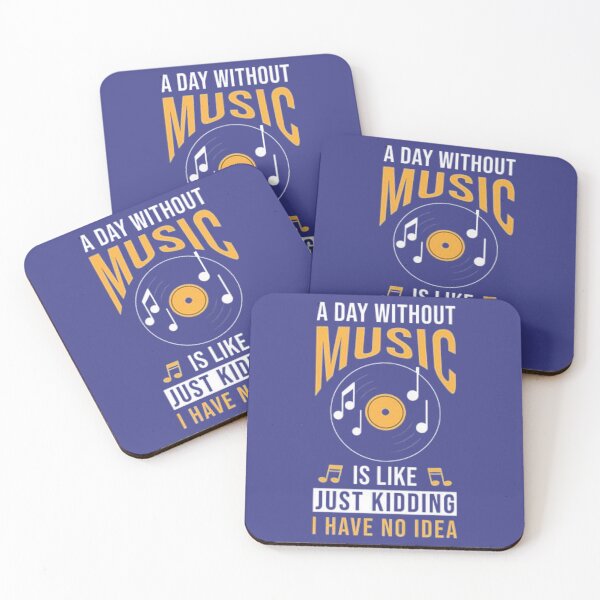 Item preview, A DAY WITHOUT MUSIC IS LIKE KIDDING designed and sold by Marakstore.