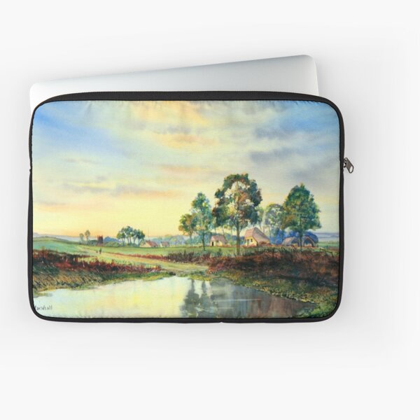When Sun is Setting Laptop Sleeve