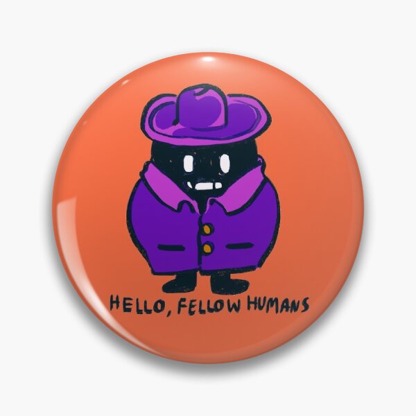 Item preview, I draw krobus in cinema disguise / hello fellow humans / stardew valley designed and sold by RansRoom.