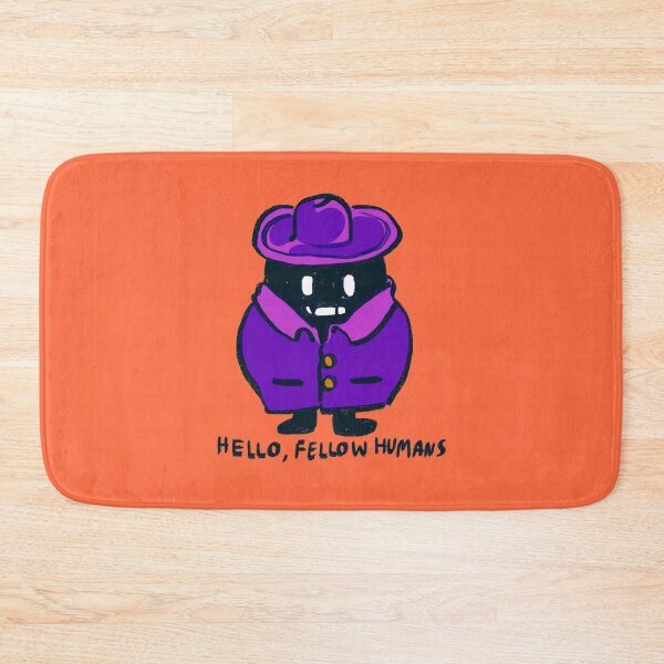 Item preview, I draw krobus in cinema disguise / hello fellow humans / stardew valley designed and sold by RansRoom.