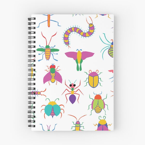 Item preview, AB038 Cute Bugs and Insects Illustration and Pattern designed and sold by DuckyRubin.