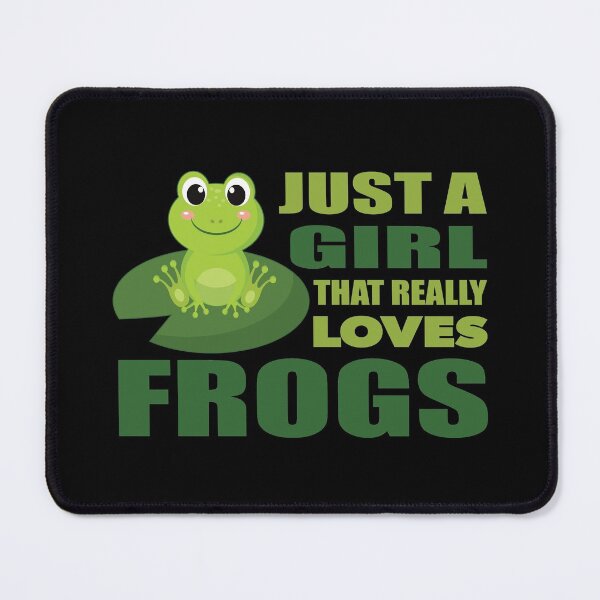 Item preview, Kawaii Just A Girl That Loves Frogs designed and sold by RoguePixel.