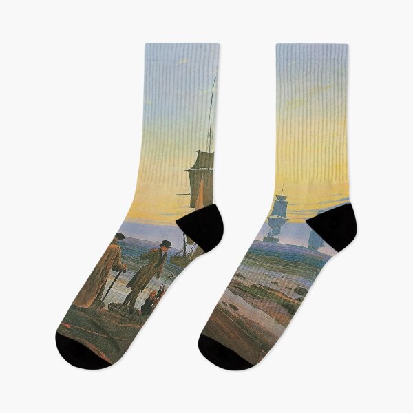 Item preview, Boats on the beach by Caspar David Friedrich designed and sold by Vintage Designs +.