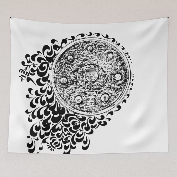 Item preview, handpan Ivy vine pattern design  designed and sold by TrippyEarth.