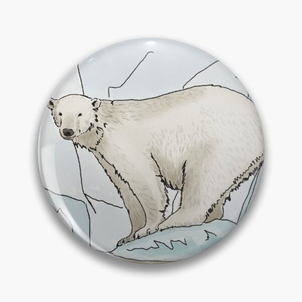 Item preview, Polar Bear - Watercolor Painting designed and sold by BunnyBizarre.