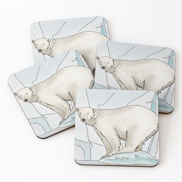 Item preview, Polar Bear - Watercolor Painting designed and sold by BunnyBizarre.