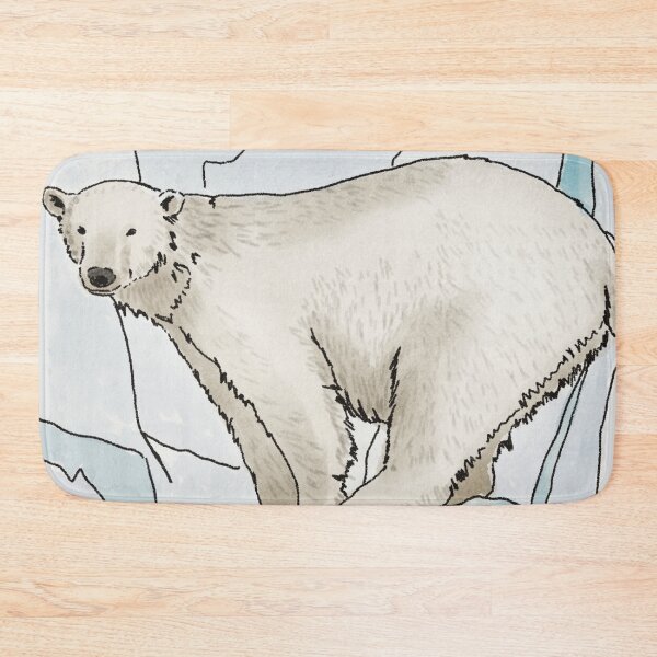 Item preview, Polar Bear - Watercolor Painting designed and sold by BunnyBizarre.