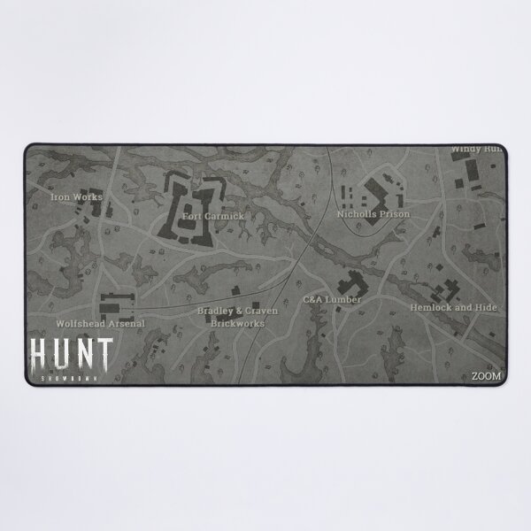 Hunt: Showdown Map (Lawson Delta) Desk Mat