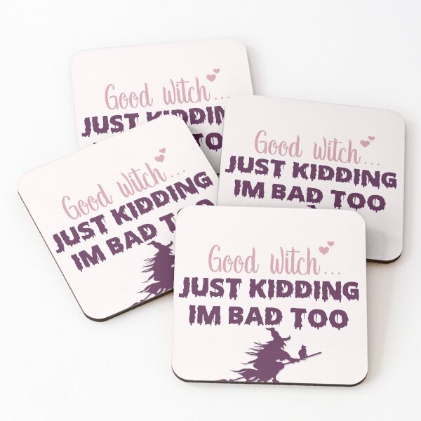 Item preview, Good Witch Just kidding im bad too designed and sold by ErmessThiings.