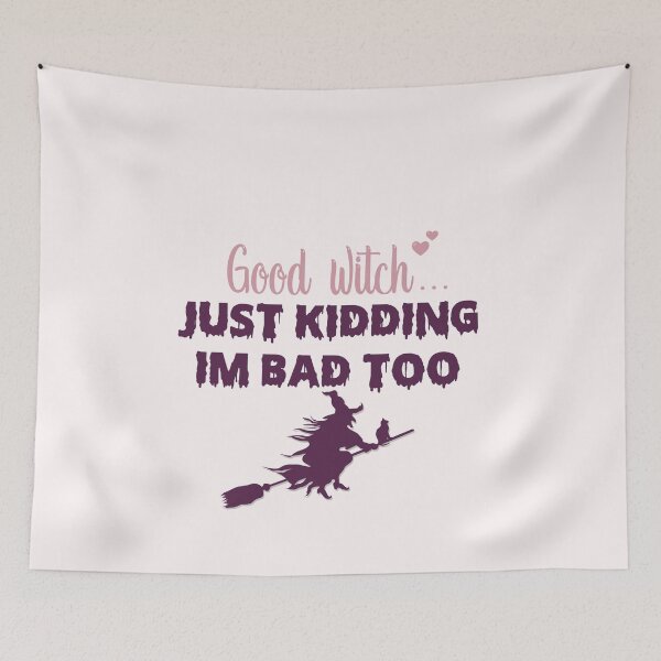 Item preview, Good Witch Just kidding im bad too designed and sold by ErmessThiings.