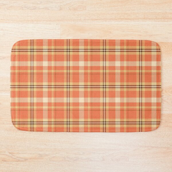 Item preview, Orange Plaid Fall Pattern designed and sold by dass-art.