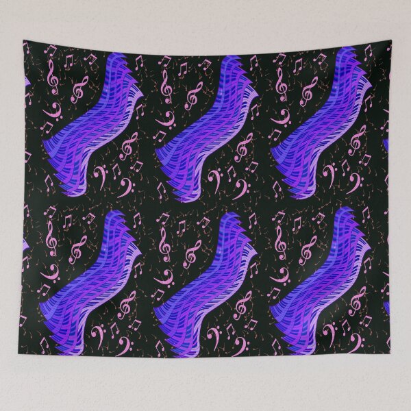 Item preview, Curvy piano keys in shades of purple designed and sold by Only1helen.