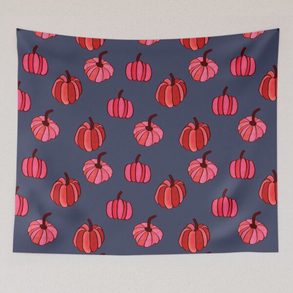Item preview, Neon Pink Pumpkin Pattern  designed and sold by christabelco.
