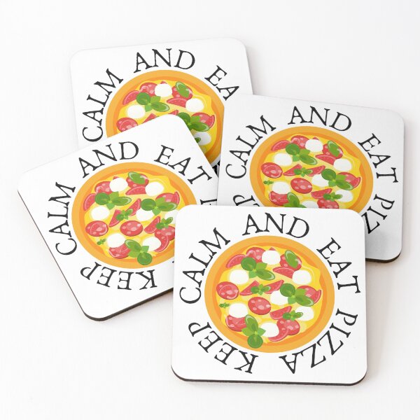 Item preview, Keep Calm and Eat Pizza designed and sold by AlinaOz.