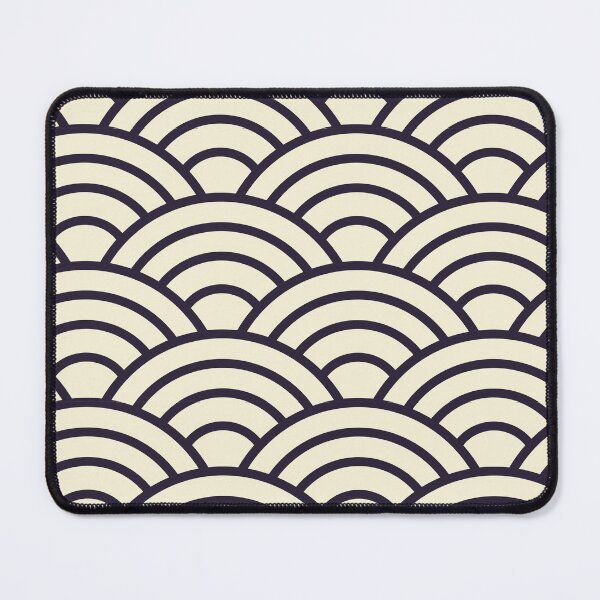Item preview, Seigaiha Blue Ocean Waves - Traditional Japanese Wagara Patterns designed and sold by cotros.
