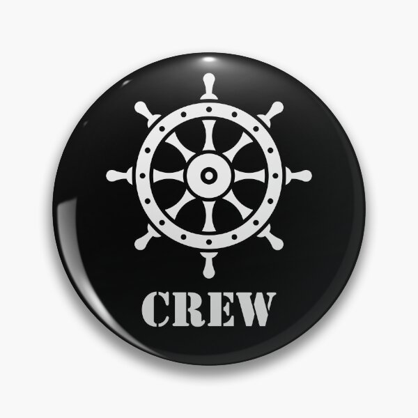 Item preview, Crew (Crew Complement / Ship’s Wheel / White) designed and sold by MrFaulbaum.