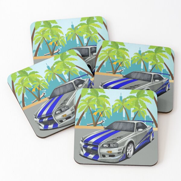Item preview, Paul walker's Skyline GTR R34 IN MIAMI designed and sold by MOTOSHIFT.
