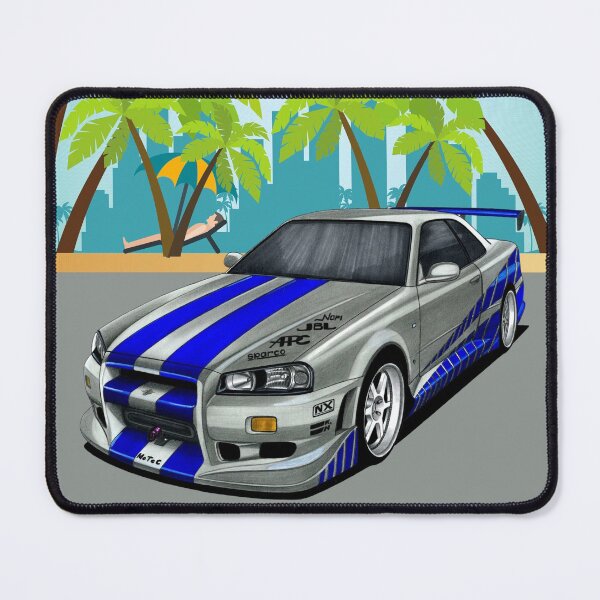 Item preview, Paul walker's Skyline GTR R34 IN MIAMI designed and sold by MOTOSHIFT.