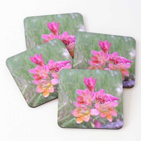 Item preview, Pink Freesias designed and sold by Kiran-Fine-Art.
