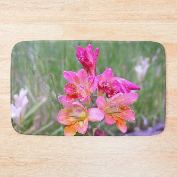 Item preview, Pink Freesias designed and sold by Kiran-Fine-Art.
