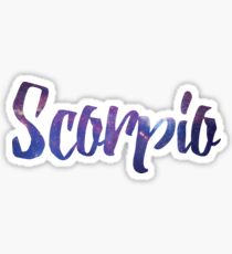 Scorpio Zodiac Sign Sticker