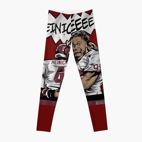 Washington Redskins Game Day Football Uniform Leggings - Designed By  Squeaky Chimp T-shirts & Leggings