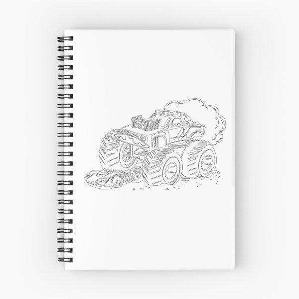 Item preview, Monster Truck Crush designed and sold by HappyAnimalArt.