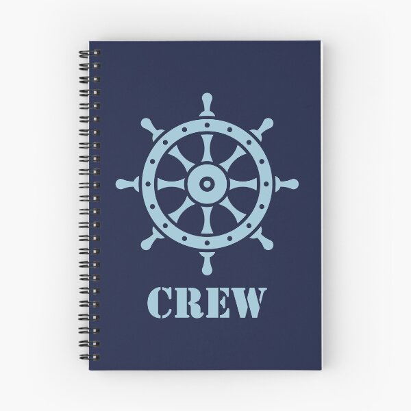Item preview, Crew (Crew Complement / Ship’s Wheel / Skyblue) designed and sold by MrFaulbaum.