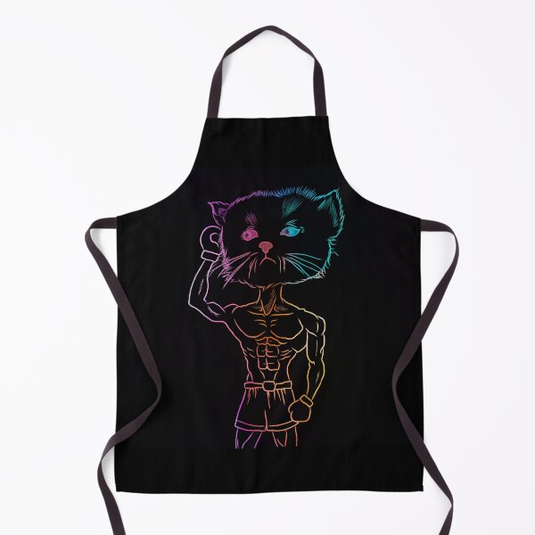 Item preview, MMA fighter cat mask designed and sold by NoxDaArtist.