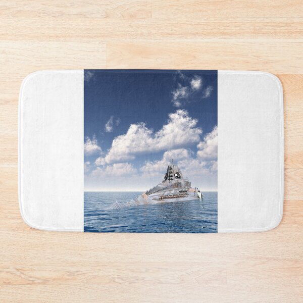 Item preview, Fantasy submarine in open sea designed and sold by MIRO3D.