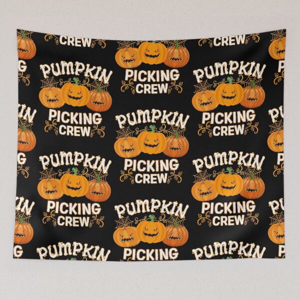 Item preview, Pumpkin Picking Crew (Halloween Gift) designed and sold by i-longmanshop.