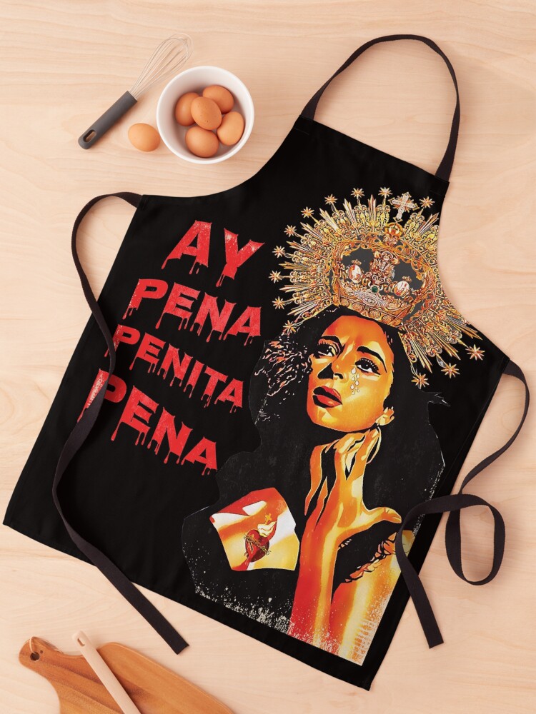Imagen 1 de 6, Delantal con la obra Lola Flores Pena Penita pena , diseñada y vendida por danimota.
