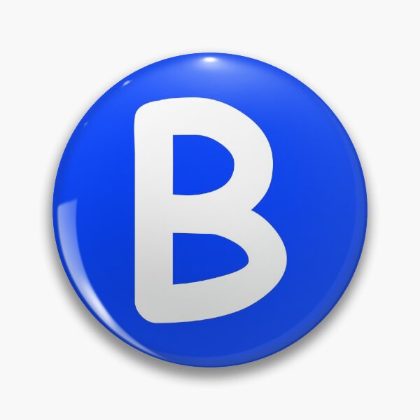 Item preview, Letter B Capital Alphabet Birthday Gift designed and sold by Shariss.