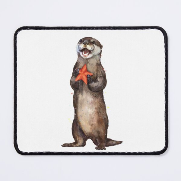 Item preview, Otterly Delighted Otter designed and sold by lauragraves.