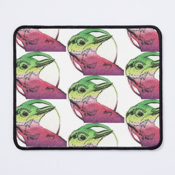 Item preview, Genderfae Woodpecker | Watercolour Pride Birds designed and sold by athene-art.