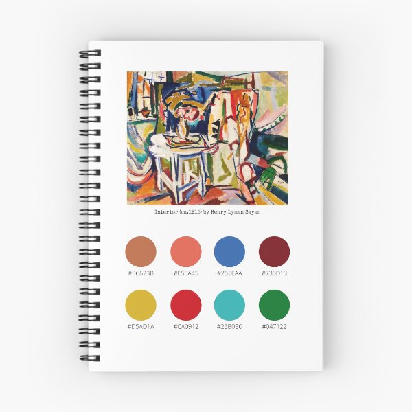 Item preview, Colour Palette of Interior (ca.1915)by Henry Lyman Sayen designed and sold by CoffeewithAnh.