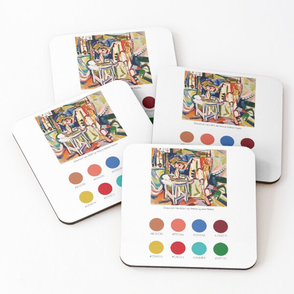 Item preview, Colour Palette of Interior (ca.1915)by Henry Lyman Sayen designed and sold by CoffeewithAnh.