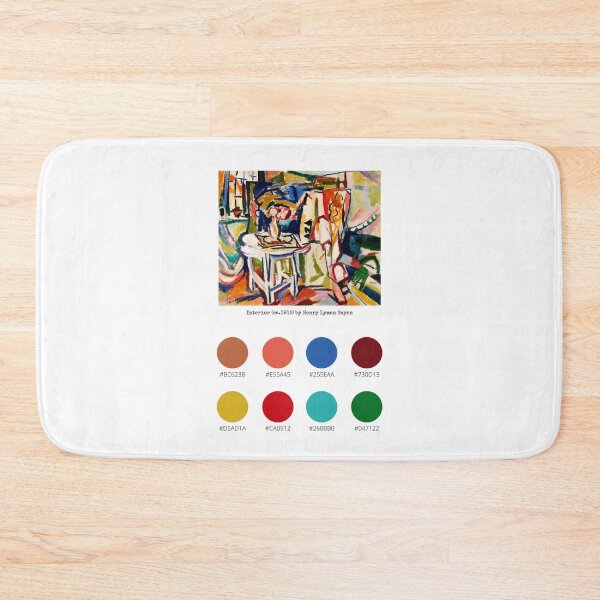 Item preview, Colour Palette of Interior (ca.1915)by Henry Lyman Sayen designed and sold by CoffeewithAnh.