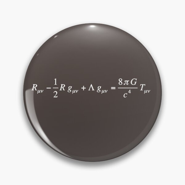 Item preview, Einstein field equation of general relativity grey version, physics and science designed and sold by NoetherSym.