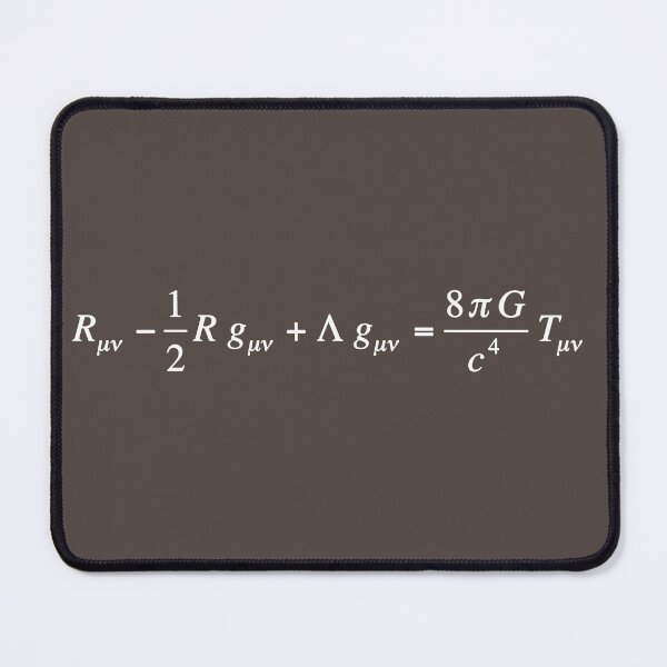 Item preview, Einstein field equation of general relativity grey version, physics and science designed and sold by NoetherSym.