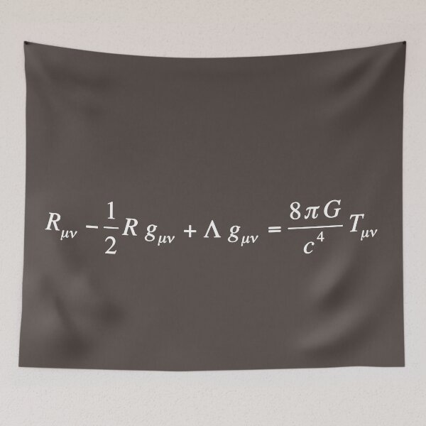 Item preview, Einstein field equation of general relativity grey version, physics and science designed and sold by NoetherSym.