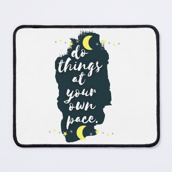 Item preview, Uplifting Daily Motivation Quotes | Do It At Your Own Pace designed and sold by PiaIsabelVargas.