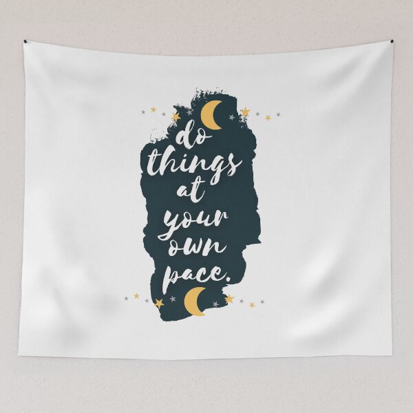 Item preview, Uplifting Daily Motivation Quotes | Do It At Your Own Pace designed and sold by PiaIsabelVargas.